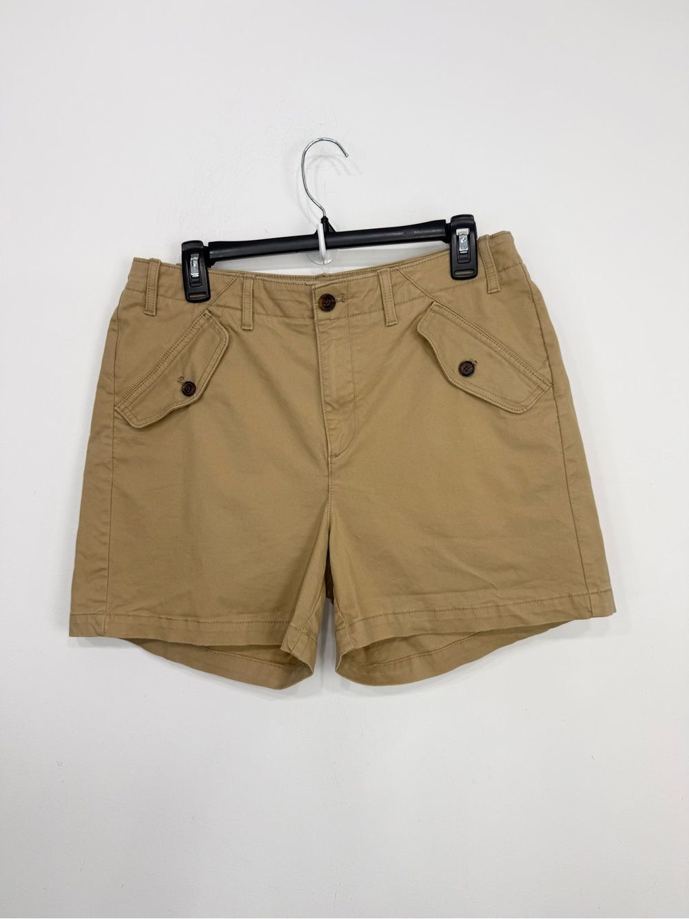 Banana Republic Factory Khaki Tan Cotton Chino Shorts